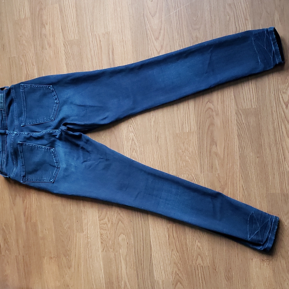 Express Skinny Stretch Legging Jeans Size 0๐ 24" Waist X 30" Inseam Length - Picture 2 of 13